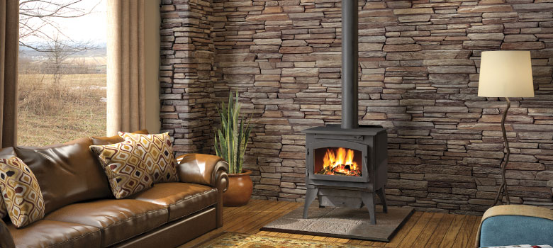 Gas stoves provide a traditional look to your living space