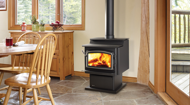 Classic Medium Step Top Wood Stove